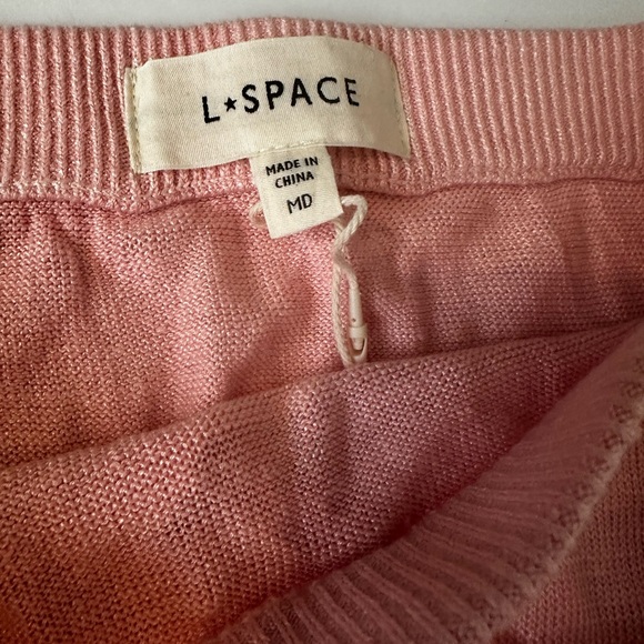 L Space Pink RILEY-VAGABOND SKIRT Size M NWT $99 - Picture 5 of 7